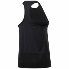 Sportiniai marškinėliai moterims Reebok Running Essentials, juodi kaina ir informacija | Sportinė apranga moterims | pigu.lt