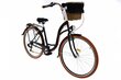 Moteriškas dviratis Davi Lila, 160-185 cm 28", Shimano, juodas kaina ir informacija | Dviračiai | pigu.lt