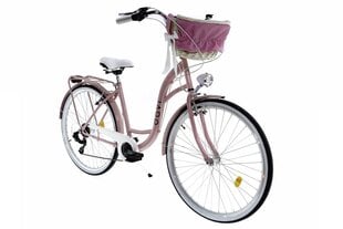 Moteriškas dviratis Davi Emma 28", rožinis kaina ir informacija | Dviračiai | pigu.lt