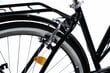 Moteriškas dviratis Crusier Davi Bianca, aliuminio rėmas, 160-185 cm, 28", juodas kaina ir informacija | Dviračiai | pigu.lt