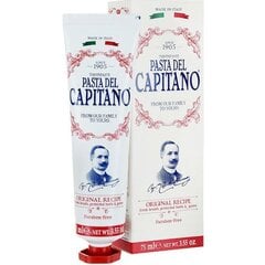 Зубная паста Pasta Del Capitano Original Recipe 75 мл цена и информация | Зубные щетки, пасты | pigu.lt