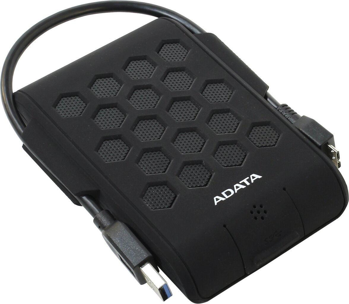 Adata HD720 2.5'' 2 TB, USB 3.0, Juoda цена и информация | Išoriniai kietieji diskai (SSD, HDD) | pigu.lt