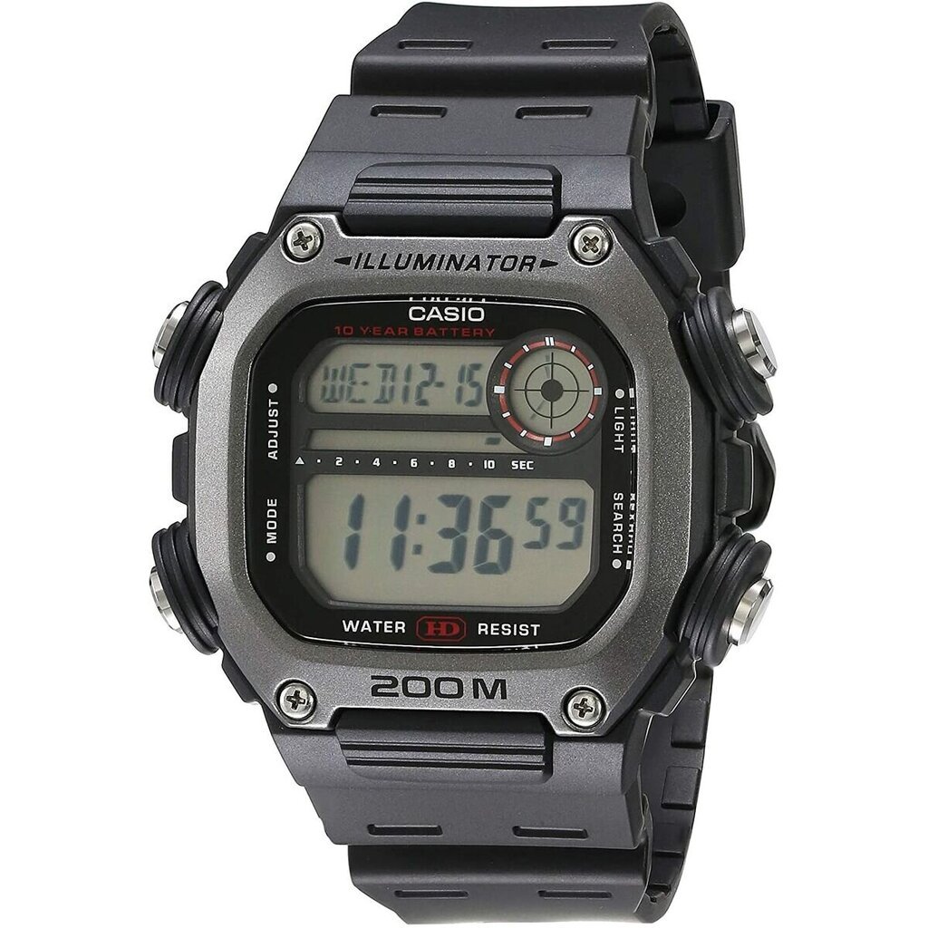 Vyriškas laikrodis Casio DW-291H-1AVCF цена и информация | Vyriški laikrodžiai | pigu.lt