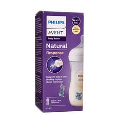 Бутылочка Philips Avent Natural Response Koala SCY903/67, от 1 месяца, 260 мл цена и информация | Бутылочки и аксессуары | pigu.lt