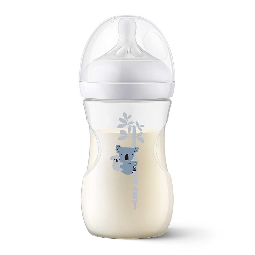 Buteliukas Philips Avent Natural Response Koala SCY903/67, 1+ mėn, 260 ml kaina ir informacija | Buteliukai kūdikiams ir jų priedai | pigu.lt