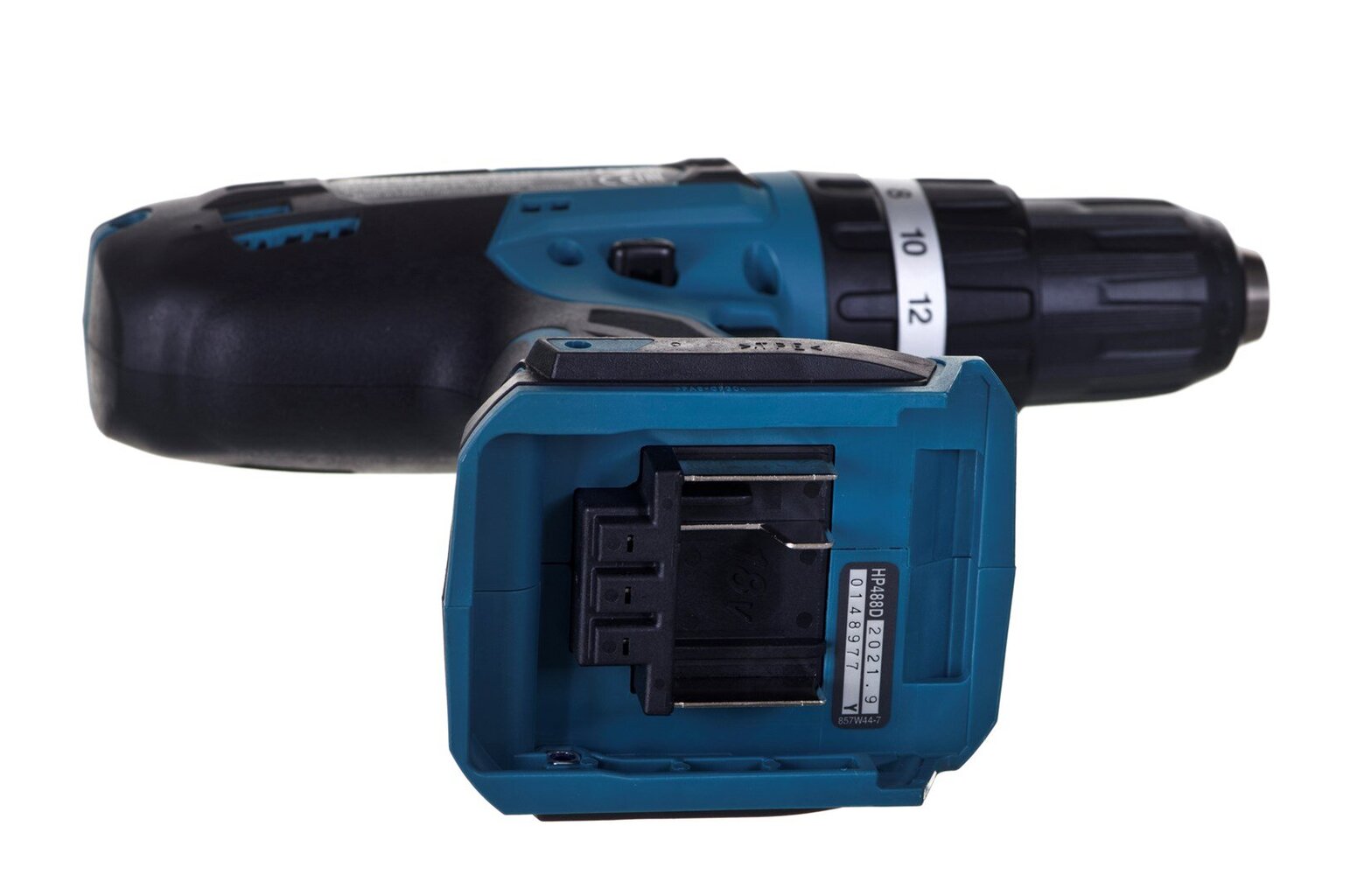 Akumuliatorinis suktuvas, Makita HP488D002, 18 V,su akumuliatoriumi kaina ir informacija | Suktuvai, gręžtuvai | pigu.lt