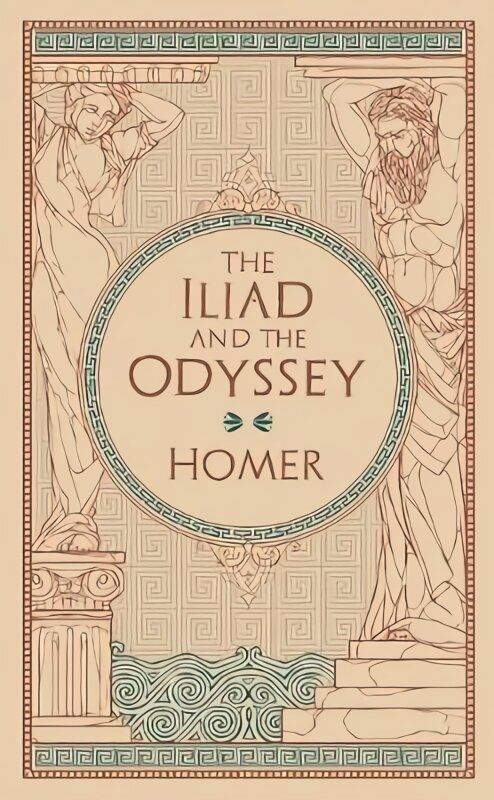 Iliad & The Odyssey (Barnes & Noble Collectible Editions): (Barnes & Noble Collectible Classics: Omnibus Edition) Revised, Bonded Leather kaina ir informacija | Fantastinės, mistinės knygos | pigu.lt