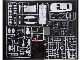 Surenkamas modelis DM Modelkits Ford Sierra Cosworth 4×4 Gr. A Rally Monte Carlo DMK001 kaina ir informacija | Konstruktoriai ir kaladėlės | pigu.lt