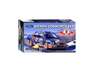 Surenkamas modelis DM Modelkits Ford Sierra Cosworth 4×4 Gr. A Rally Monte Carlo DMK001 kaina ir informacija | Konstruktoriai ir kaladėlės | pigu.lt