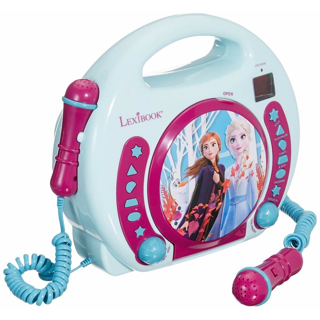 Žaislinė karaoke CD Lexibook Frozen (Ledo Šalis) kaina ir informacija | Lavinamieji žaislai | pigu.lt