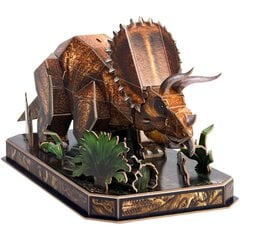 3D dėlionė Cubic Fun National Geographic Triceratopsas, 44 d. kaina ir informacija | Konstruktoriai ir kaladėlės | pigu.lt