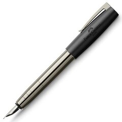 Kaligrafinis rašiklis Faber-Castell Loom Gunmetal M, pilkas kaina ir informacija | Rašymo priemonės | pigu.lt