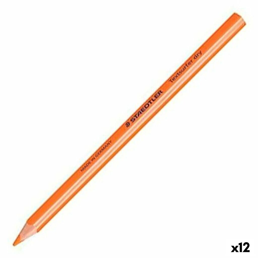 Fluorescencinis žymeklis Staedtler Textsurfer Dry, 12 vnt. цена и информация | Rašymo priemonės | pigu.lt