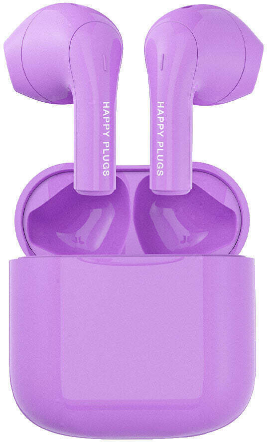 Belaidės ausinės Happy Plugs Joy Purple kaina | pigu.lt