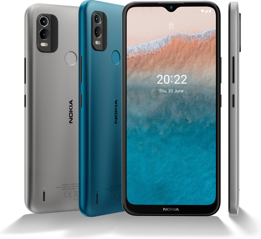 Телефон Nokia C21 Plus 2/32GB Dark Cyan цена | pigu.lt