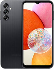 Samsung Galaxy A14 4G 4/128GB SM-A145RZKVEUB Black kaina ir informacija | Mobilieji telefonai | pigu.lt