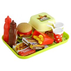 Žaislinio greito maisto rinkinys Lean Toys kaina ir informacija | Žaislai mergaitėms | pigu.lt