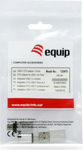 Equip 133475 цена и информация | Adapteriai, USB šakotuvai | pigu.lt