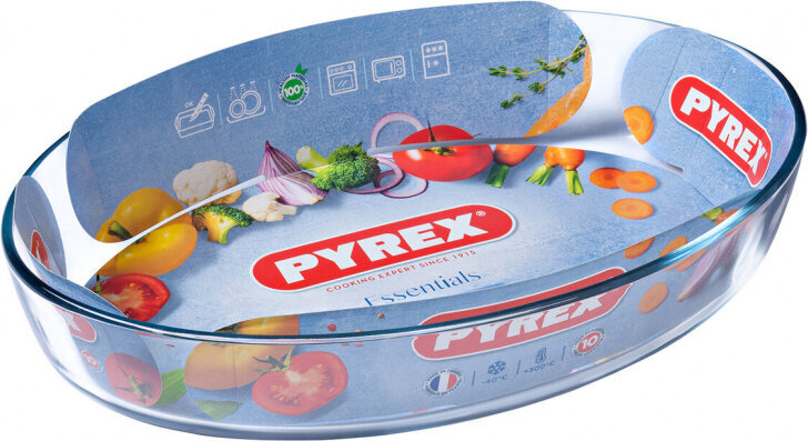 Pyrex Classic kepimo indas, 35 x 24 x 7 cm, 6 vnt цена и информация | Kepimo indai, popierius, formos | pigu.lt