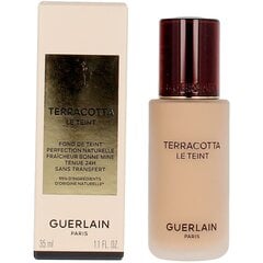 Жидкое тональное средство Guerlain Terracotta Le Teint, 3W Warm, 30 мл цена и информация | Пудры, базы под макияж | pigu.lt