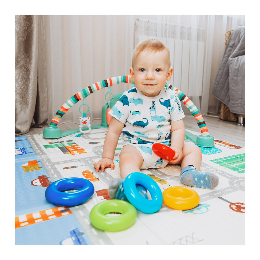 Sulankstomas kūdikių kilimėlis MarkAdler Gioco 1.0 цена и информация | Lavinimo kilimėliai | pigu.lt