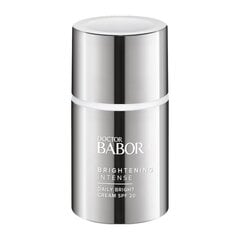 Отбеливающий крем для лица Babor Daily Bright Cream SPF 20, 50 мл цена и информация | Кремы для лица | pigu.lt