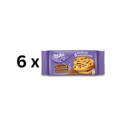 Sausainiai su šokolado įdaru Milka, 156 g x 6 vnt. kaina ir informacija | Saldumynai | pigu.lt