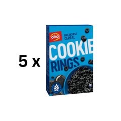 Завтрак на завтрак Oho Cookie Rings, 425 G x 5 ПК. цена и информация | Сухие завтраки | pigu.lt