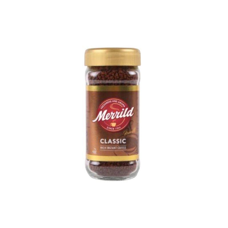 Merrild Classic tirpi granuliuota kava, 100 g x 6 vnt. kaina ir informacija | Kava, kakava | pigu.lt