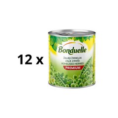 Bonduelle Peas, 800 г / 530 г x 12 шт. цена и информация | Консервы | pigu.lt