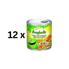 Žirneliai su morkytėmis Kids Bonduelle, 200 g / 130 g x 12 vnt. kaina ir informacija | Konservuotas maistas | pigu.lt