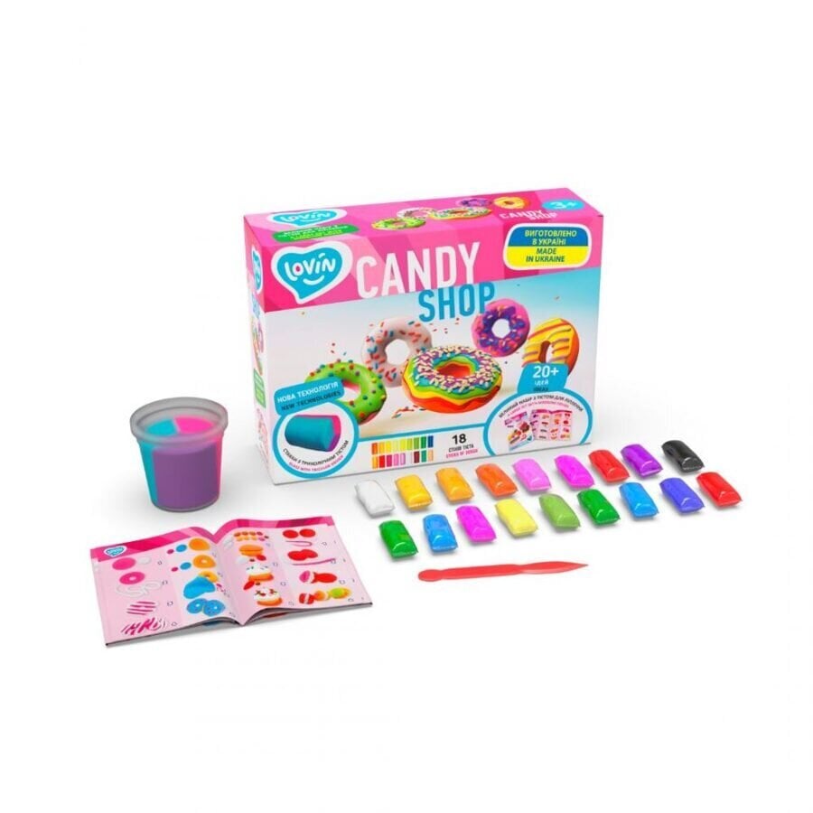 Kūrybinis rinkinys Lovin'Do Play Dough Sweet Shop kaina ir informacija | Lavinamieji žaislai | pigu.lt