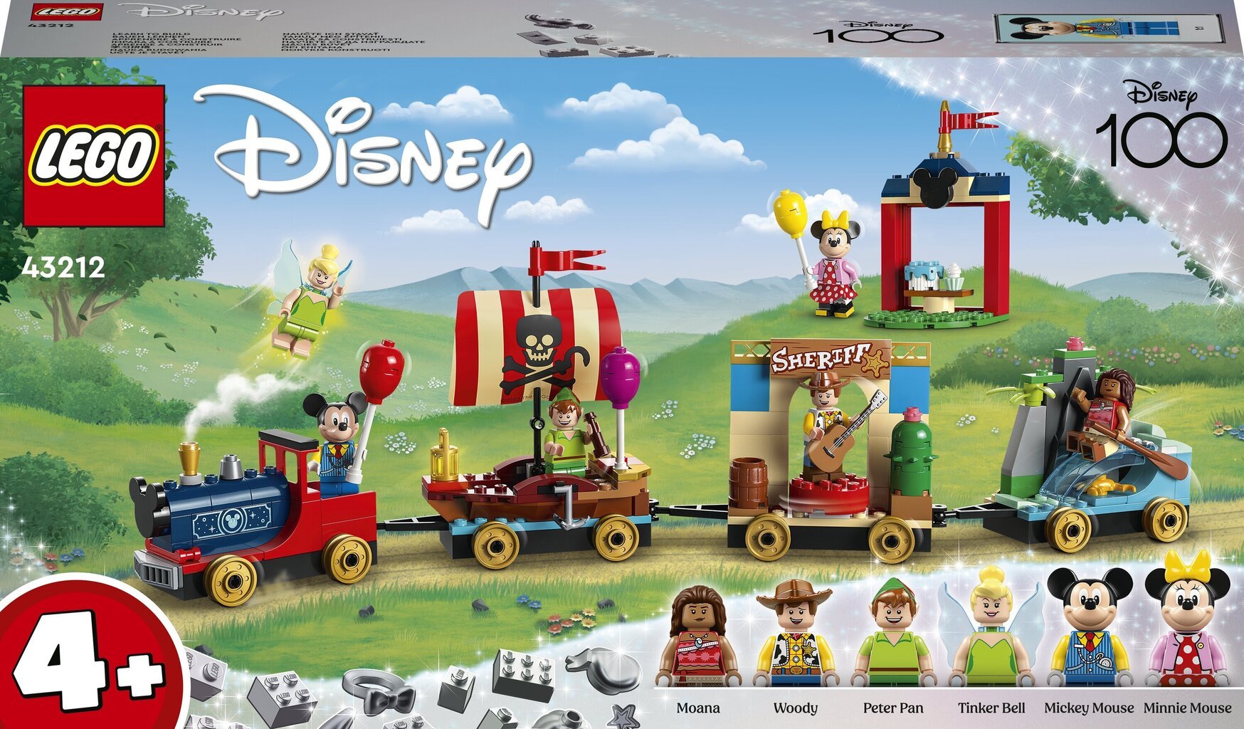 43212 LEGO®│ Disney „Disney“ Праздничный поезд цена | pigu.lt