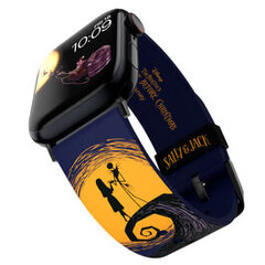 Disney Nightmare Before Christmas Moonlight Love Apple Watch Black kaina ir informacija | Išmaniųjų laikrodžių ir apyrankių priedai | pigu.lt