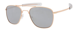 Мужские солнцезащитные очки Ryan в золотой оправе цена и информация | Легкие и мощные прозрачные защитные очки для велосипедов | pigu.lt