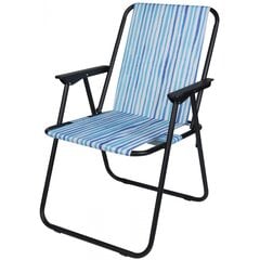 Туристический стул с подлокотниками, 52x44x75 см цена и информация | Туристическая мебель | pigu.lt