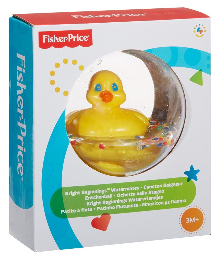 Žaislas Fisher price ančiukas 75676 цена и информация | Žaislai kūdikiams | pigu.lt