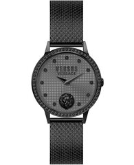 Женские часы Versus Versace Strandbank Crystal Stainless Steel Grey цена и информация | Женские часы | pigu.lt