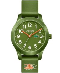 Kids Watches Lacoste L12.12 Silicone Green цена и информация | Аксессуары для детей | pigu.lt