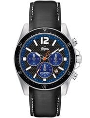 Мужские часы Lacoste Seattle Leather Blue цена и информация | Мужские часы | pigu.lt