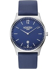 Мужские часы Roamer Elements Leather Blue цена и информация | Мужские часы | pigu.lt