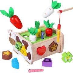 Interaktyvus rūšiuoklis Daržovių lysvė kaina ir informacija | Lavinamieji žaislai | pigu.lt