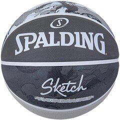 Krepšinio kamuolys Spalding Sketch Jump, 7 dydis kaina ir informacija | Krepšinio kamuoliai | pigu.lt