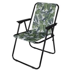 Складной походный стул с подлокотниками, 52x44x75 см цена и информация | Туристическая мебель | pigu.lt