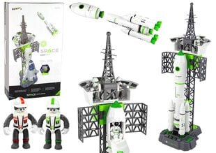 Kosminės stoties rinkinys su raketa Lean Toys kaina ir informacija | Žaislai berniukams | pigu.lt