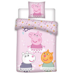 Peppa Pig antklodė, 140x200 cm цена и информация | Одеяла | pigu.lt