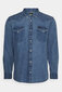 Džinsiniai marškiniai vyrams Lee, mėlyni цена и информация | Vyriški marškiniai | pigu.lt
