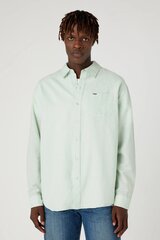 Рубашка мужская Wrangler 112350480, зеленая цена и информация | Мужские рубашки | pigu.lt