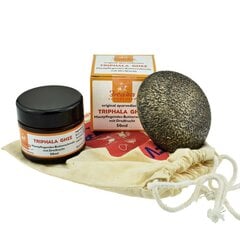 Pėdų masažo rinkinys Kaash-Set FitVital + Triphala Ghee, 7 cm + 50 ml kaina ir informacija | Masažo reikmenys | pigu.lt