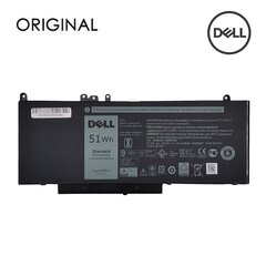 Аккумулятор для ноутбука, DELL G5M10, 51Wh, Original цена и информация | Аккумуляторы для ноутбуков | pigu.lt